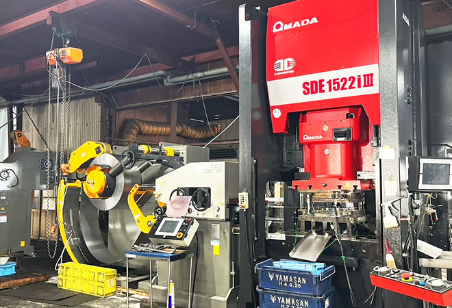 150ton順送ライン